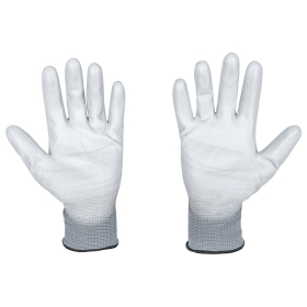 Перчатки нейлоновые SCAFFA "Базис", полиуретановое покрытие (облив), размер 9 (L), 00-00012435