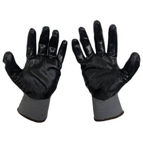 Перчатки нейлоновые SCAFFA "Старт", нитриловое покрытие (облив), размер 8 (M), 00-01018558