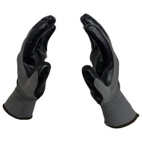 Перчатки нейлоновые SCAFFA Старт, нитриловое покрытие (облив), р. 9, L, шк 1030, 00-01018559