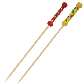 Пики для канапе бамбуковые "Мексика", 12 см, 100 шт., КП, 138289