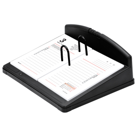 Подставка под календарь календарь STAFF "EVERYDAY", 230х180х85 мм, черный, 238788