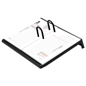 Подставка под календарь STAFF "BASIC", 205х175х37 мм, черный, 238790