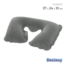 Подушка надувная Bestway, 37×24×10 см, МИКС, 67006