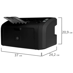 Принтер лазерный CACTUS CS-LP1120B А4, 18 стр./мин., 8000 стр./мес., в комплекте картридж + кабель USB