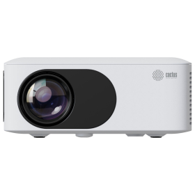 Проектор CACTUS CS-PRE.08WT.WXGA, LCD, 1280x720, 16:9, 1500 лм, 1000:1, 0,5 кг, белый