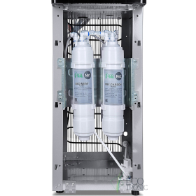 Пурифайер для воды ECOTRONIC M40-U4L напольный, НАГРЕВ/ОХЛАЖДЕНИЕ КОМПРЕССОРНОЕ, 2 крана, черный, 11609