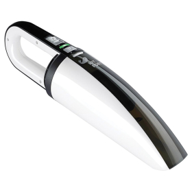 Пылесос ручной/автомобильный KITFORT KT-529, беспроводной, мощность 40 Вт, циклонный фильтр 0,5 л, аккумулятор Li-Ion, белый