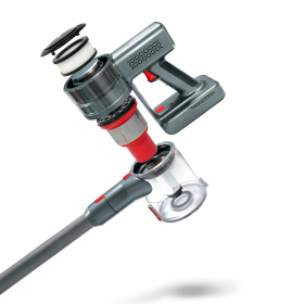 Пылесос вертикальный беспроводной BQ (БИ-КЬЮ) VC1001H, потребляемая мощность 230 Вт, 0,6 л, серый, 86202328