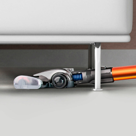 Пылесос вертикальный беспроводной BQ (БИ-КЬЮ) VC1002H, потребляемая мощность 150 Вт, 0,7 л, серый, 86194939