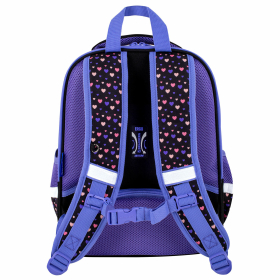 Ранец BRAUBERG FIT, 2 отделения, Sleeping kitten, велюровая панель, 38х27х14 см, 273107