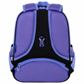 Ранец BRAUBERG FIT, 2 отделения, Sleeping kitten, велюровая панель, 38х27х14 см, 273107