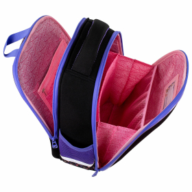 Ранец BRAUBERG FIT, 2 отделения, Sleeping kitten, велюровая панель, 38х27х14 см, 273107