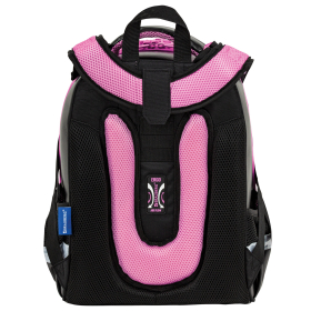 Ранец BRAUBERG SHINY, 2 отделения, с брелком, "Smiling cat", 38х28х14 см, 272040