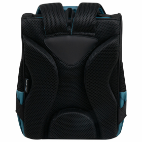 Ранец ПИФАГОР BASIC, 1 отделение, 3 кармана, эргономичная спинка, "Dino world", 35х28х18 см, 272046