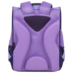 Ранец ПИФАГОР BASIC, 1 отделение, 3 кармана, эргономичная спинка, "Happy bear", 35х28х18 см, 272047