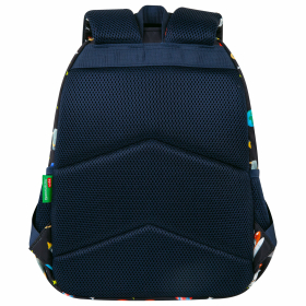 Рюкзак BRAUBERG KIDS SET, с пеналом в комплекте, 2 отделения, "Space infinity", 37x28x16 см, 272099