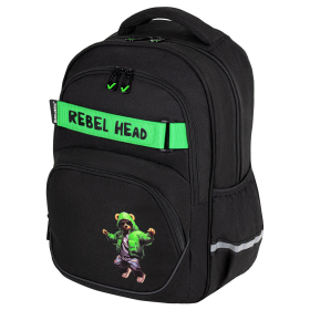 Рюкзак BRAUBERG MOTION, 2 отделения, 3 кармана, "Be cool", 41х28х17 см, 273116