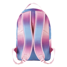 Рюкзак BRAUBERG MULTICOLOR универсальный, нейлон, "Rainbow", разноцветный, 43х28х14 см, 229888