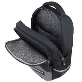 Рюкзак BRAUBERG STAR, 1 отделение, 5 карманов, "Claws", черный, 40x29x13 см, 272061