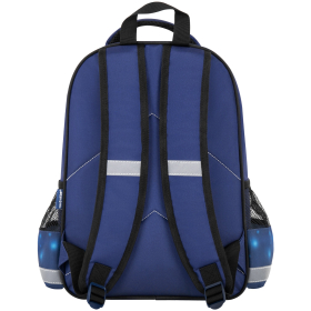 Рюкзак ПИФАГОР SCHOOL, 1 отделение, 3 кармана, "Goal", 38x28х14 см, 271411