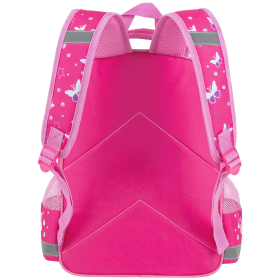 Рюкзак ПИФАГОР SCHOOL, 1 отделение, 3 кармана, "Panda time", 38x28х14 см, 271406