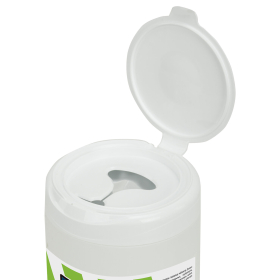 Салфетки для экранов, стекол и пластика универсальные STAFF "EVERYDAY", туба 100 шт., влажные, 512657