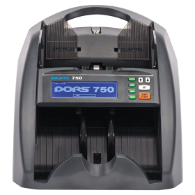 Счетчик-сортировщик банкнот DORS 750, 1500 банкнот/мин, УФ, фасовка, FRZ-042906