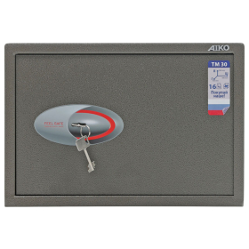 Сейф AIKO "ТМ-30", 300х440х355 мм, 16 кг, ключевой замок, полка