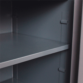 Сейф BRABIX "КМ-900Т", 900х470х400 мм, 51 кг, ключевой замок + 2 полки, трейзер, крепление к стене, 291168