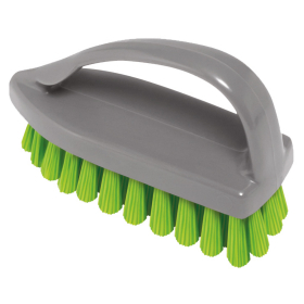 Щетка для одежды/обуви, средняя, 7,5х10,5х5 см, пластик, цвет ассорти, "Утюжок", YORK, 40020