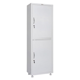 Шкаф медицинский 1-створчатый HILFE "МД 1 1760/SS" 1850х600х400 мм, белый, S26199204009