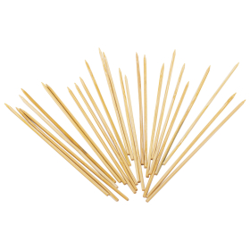 Шпажки-шампуры для шашлыка бамбуковые 15 см, 100 штук, КП, 137599