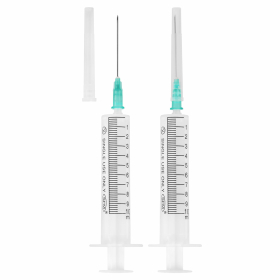 Шприц 2-х компонентный SFM, 10 мл, КОМПЛЕКТ 100 шт, в коробке, игла 0,8х40 - 21G, 534272