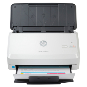 Сканер потоковый HP ScanJet Pro 2000 s2 А4, 35 стр./мин, 600x600, ДАПД, 6FW06A
