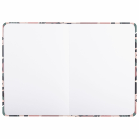 Скетчбук, белая бумага 120 г/м2, 145х203 мм, 80 л., резинка, твердый, BRAUBERG ART DEBUT "Листья", 114587