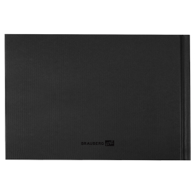 Скетчбук, слоновая кость 100 г/м2, 210х148 мм, 110 л., книжный твердый переплет, BRAUBERG ART CLASSIC, 113186