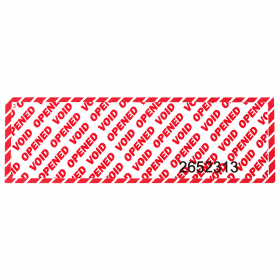 Скотч пломбировочный 50 мм x 66 м, перфорация каждые 150 мм (433 отрезка), ПС-1605