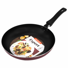 Сковорода 24 см, антипригарное покрытие, длинная ручка, SCOVO "Expert", СЭ-023