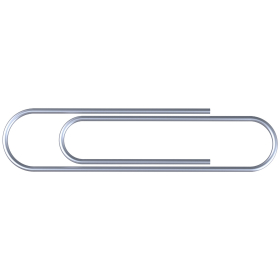 Скрепки большие ЭКСТРА ОФИСМАГ 50 мм оцинкованные 50 штук, 271317