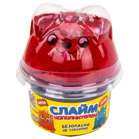 Слайм (лизун) с наполнителем, 200 г, ассорти 5 видов, JOLLY JOT (ДЖОЛИ ДЖОТ), 665948