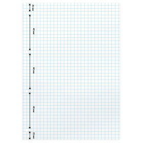 Сменный блок для тетради на кольцах А5, 160 л., BRAUBERG, "Белый", 404613