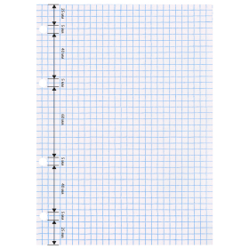 Сменный блок для тетради на кольцах, А5, 80 л., STAFF, "Белый", 401660