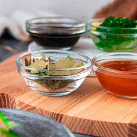 Соусник круглый, 60 мм, КОМПЛЕКТ 6 штук, стекло, PASABAHCE "ШЕФС", фирменная подарочная упаковка, 53713