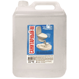 Средство чистящее для сантехники с соляной кислотой 5 л, САНИТАРНЫЙ-М, от ржавчины и налёта, СМ-81