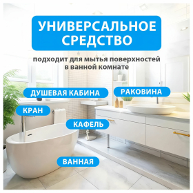 Средство для чистки сантехники кислотное 5,5 кг, GRASS GLOSS PROFESSIONAL, концентрат, 125323