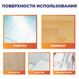 Средство для мытья пола и поверхностей 500 мл, МИСТЕР МУСКУЛ "Цитрусовый коктейль", 366857