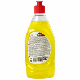 Средство для мытья посуды 450 г, BLITZ "Лимон", флип-топ, 1000022