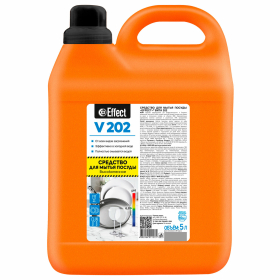 Средство для мытья посуды 5 кг, EFFECT "Vita 202", универсальное, 25675