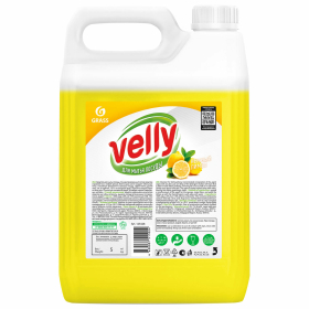 Средство для мытья посуды 5 кг, GRASS VELLY "Лимон", концентрат, 125428