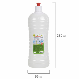 Средство для отбеливания, дезинфекции и уборки 1 л БЕЛИЗНА ЛЮБАША, гель, 604519, СМ-27